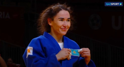 Абиба Абужакынова завоевала бронзу в Абу-Даби