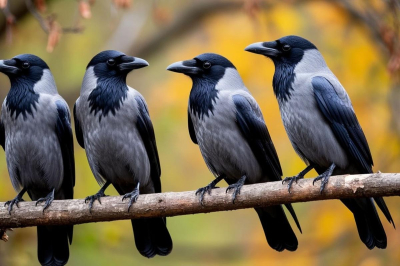 В охотничьих угодьях Новосибирской области разрешат отстреливать серых ворон