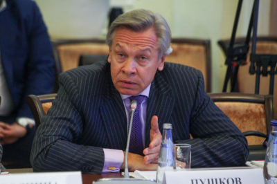 Пушков иронично ответил Вайкуле на слова о готовности воевать
