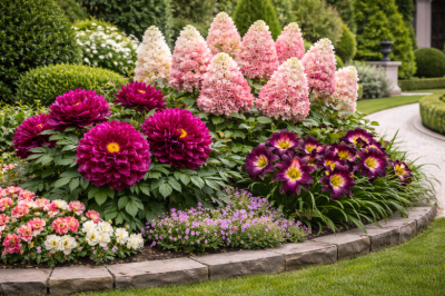 Выглядят дороже роз! Соседи фотографируют через забор: 3 роскошных цветка, которые превратят клумбу в театр