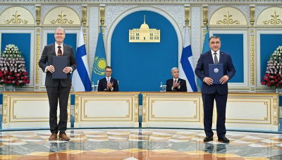 Казахстан подписал с Финляндией соглашение по атомной энергии