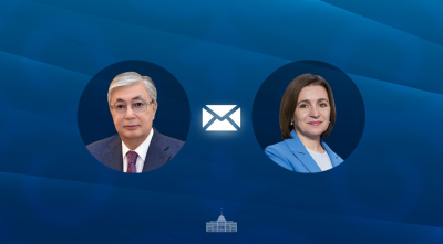 Токаев поздравил Майю Санду и народ Молдовы с Днем Независимости