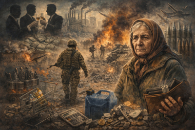 Война - грабеж: Простой одесситке понятно больше, чем временщикам киевского режима