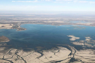 1 млрд кубометров воды направили с октября по январь в Северное Аральское море