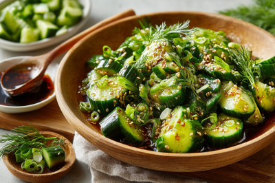 В пакете не солю, готовлю маринованные огурцы в заправке из соевого соуса: можно есть через 1 час